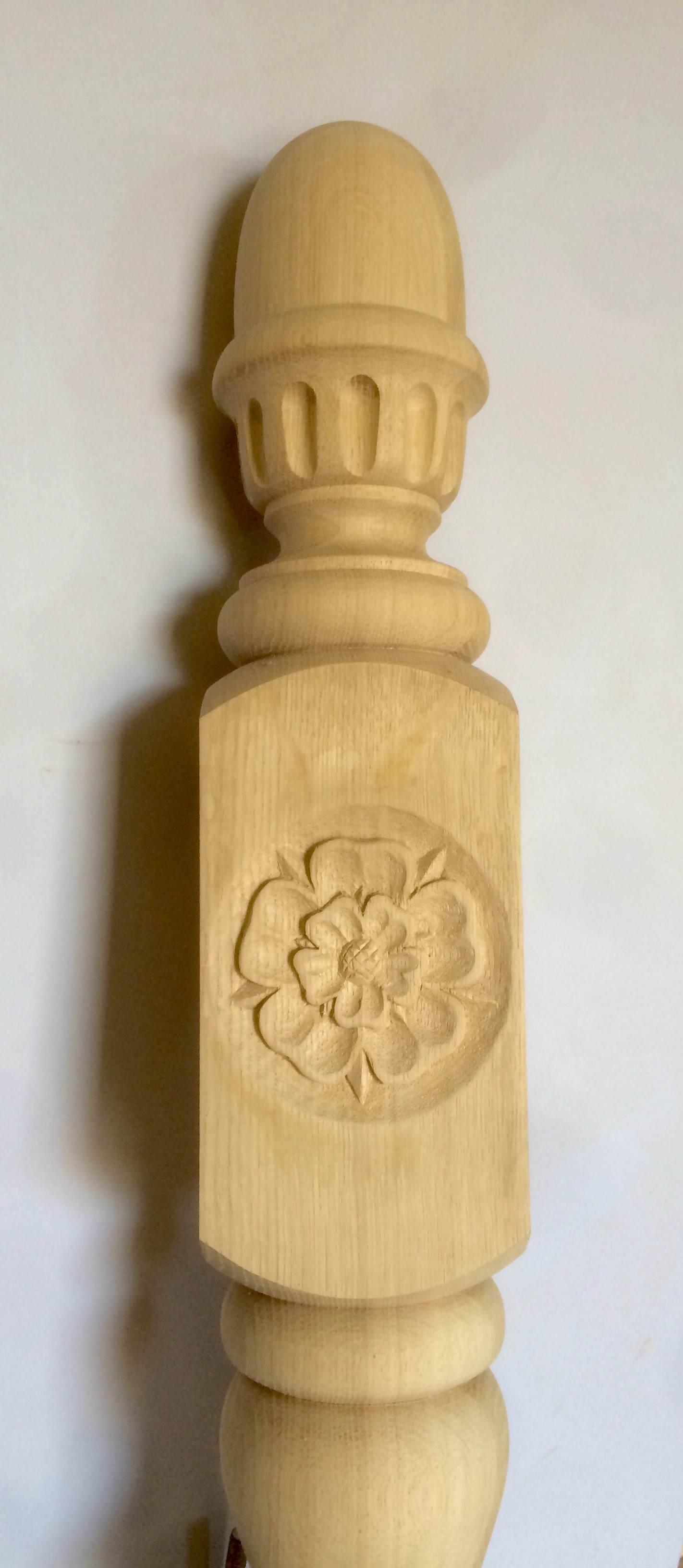 oak newel